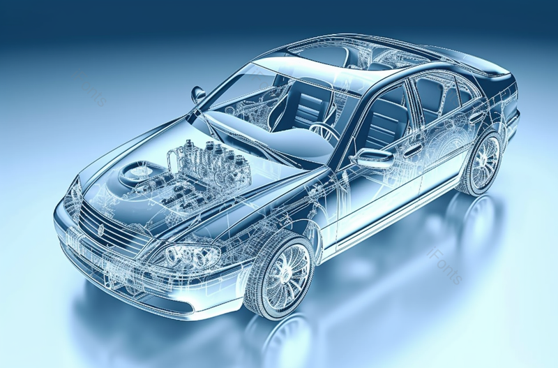 汽车内部可视化数码生成图像交通广告,高清,摄影图,摄影图片,图片大全,摄影图免费下载